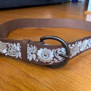 Lucky Brand Embroidered Belt